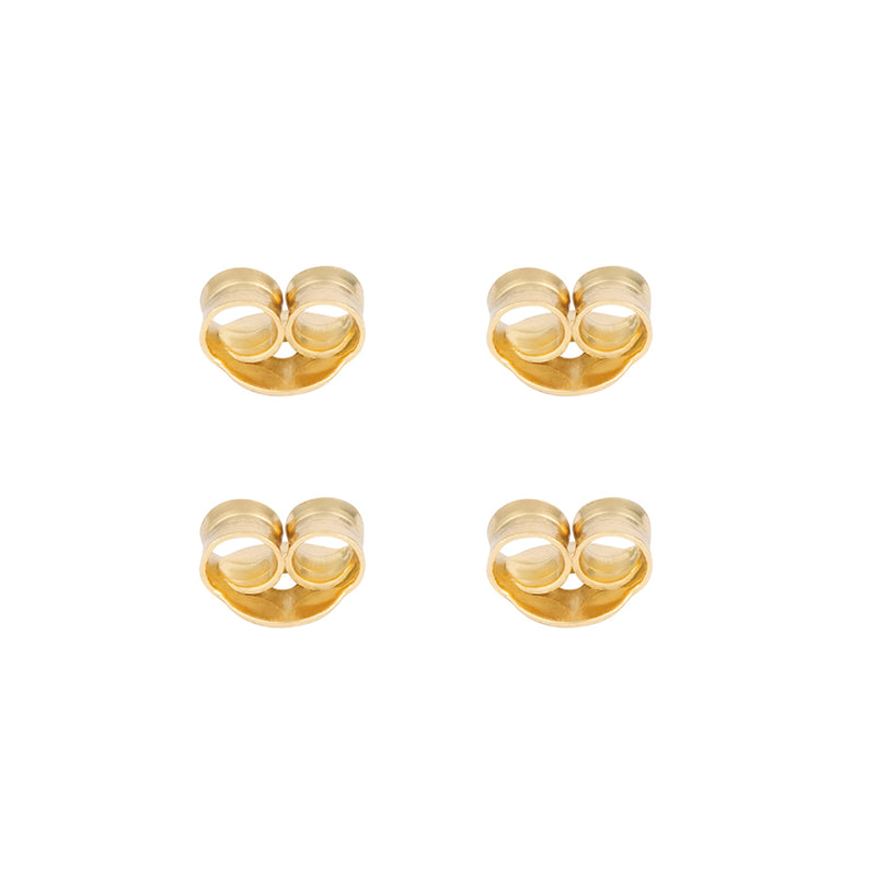 Buy 100, 500 or 1,000 BULK Gold 304 Stainless Steel Metal Earring Backs, Butterfly  Earring Back, Earring Nutsships Immediately From USA GL982 Online in India  - Etsy